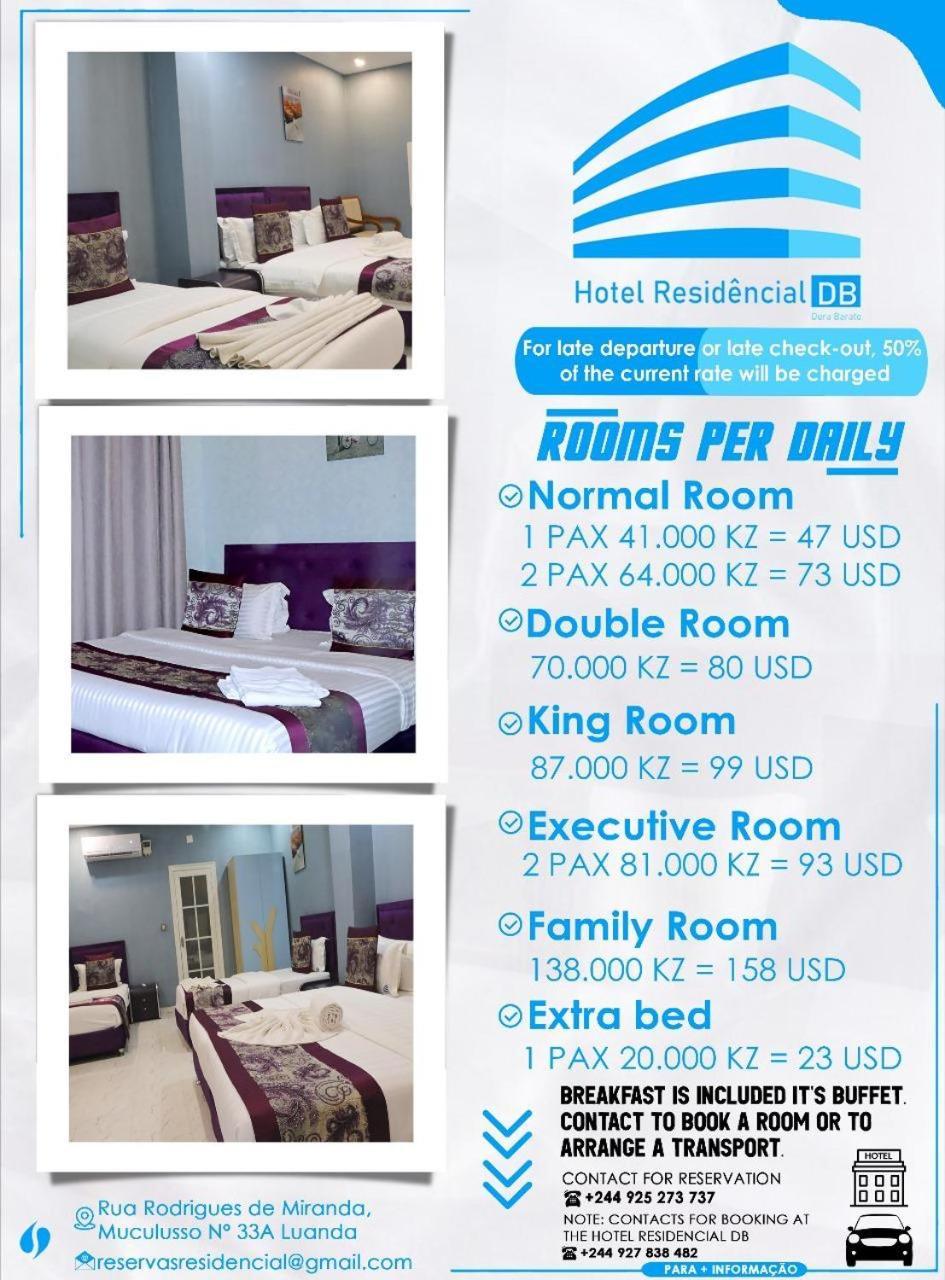 מלון לואנדה Residencial Db מראה חיצוני תמונה